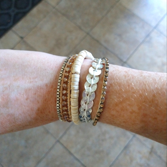 Victoria Emerson x Darylann Denner mini boho bracelet - Picture 1 of 4